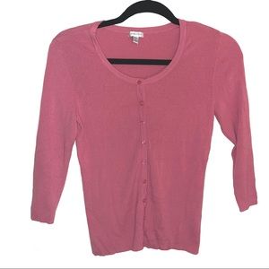 Semantiks- Pink Loose Thin Cardigan